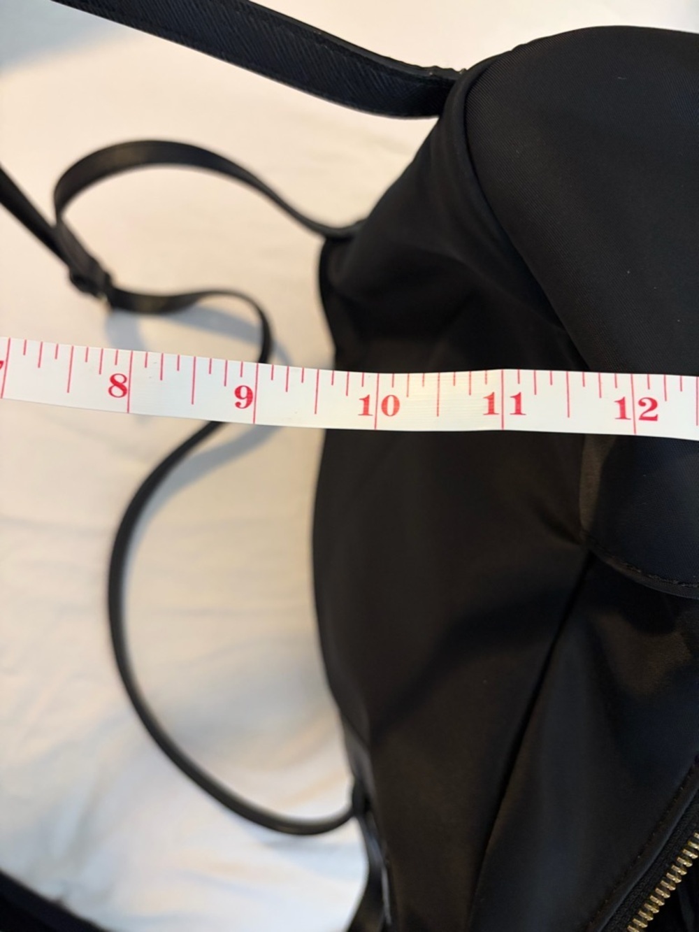 kate spade New York Black Nylon Backpack - Sleek Everyday Bag - Picture 8 of 10
